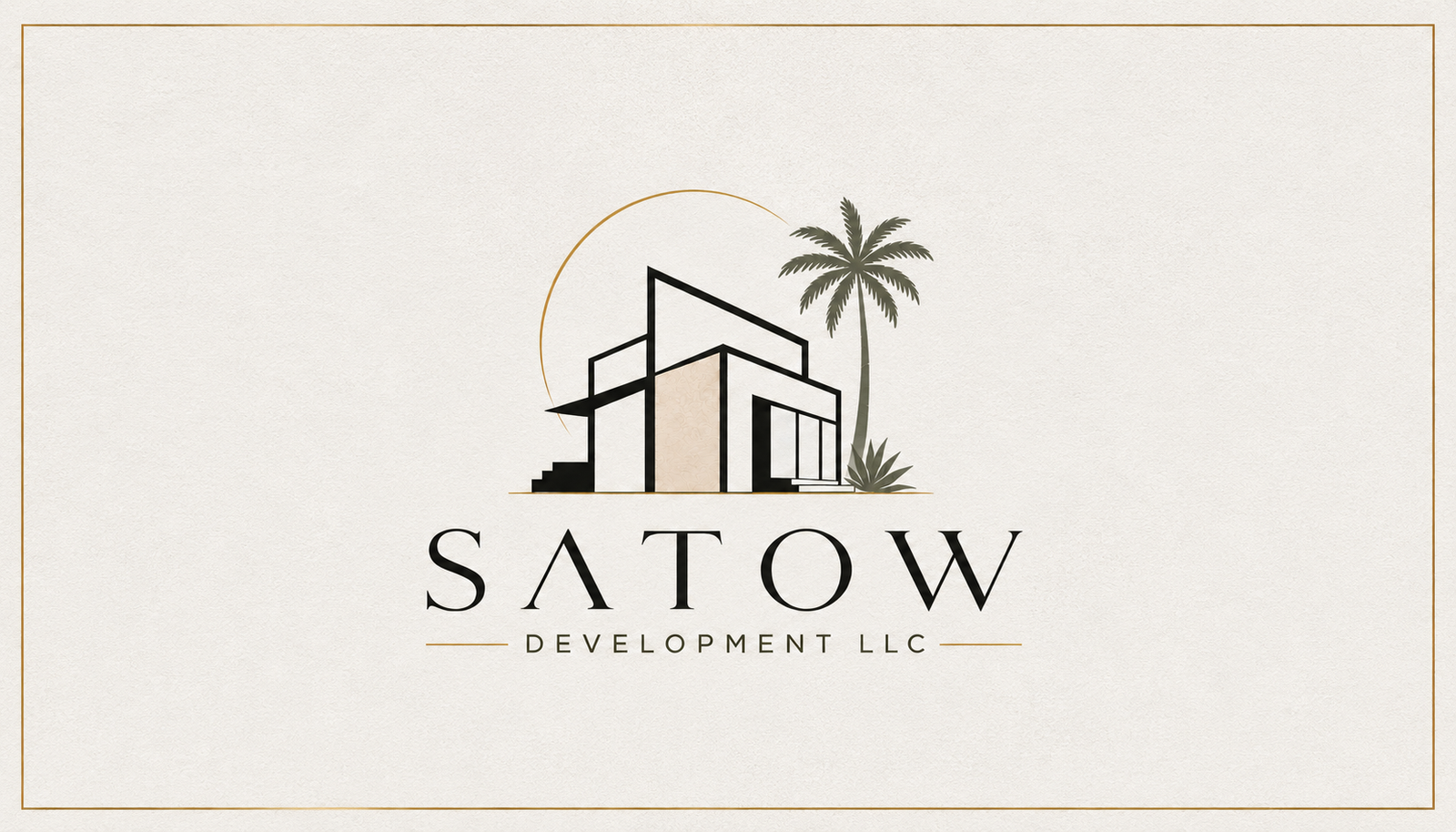 Satow Development LLC logo design